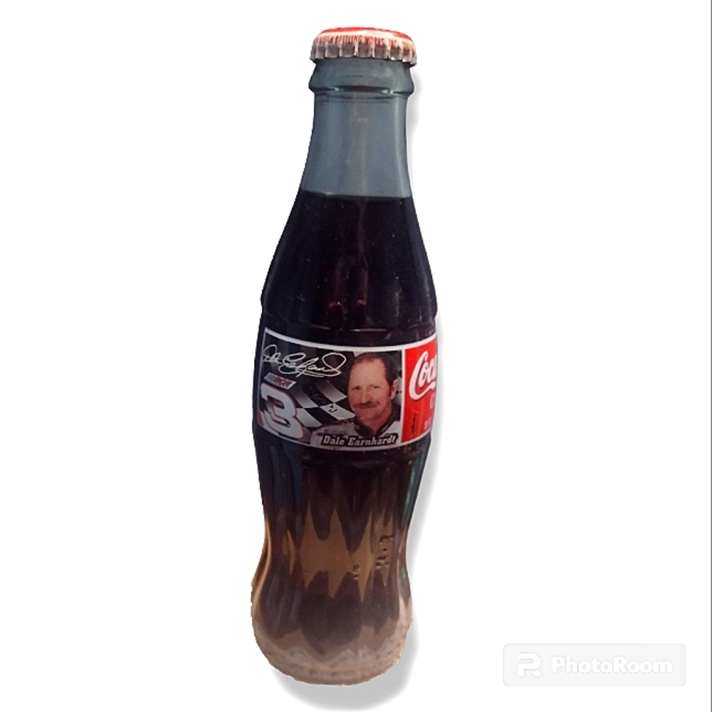 Unopened Coca-Cola 8oz.Bottle Commemorative Dale Earnhardt Sr. Collection Series